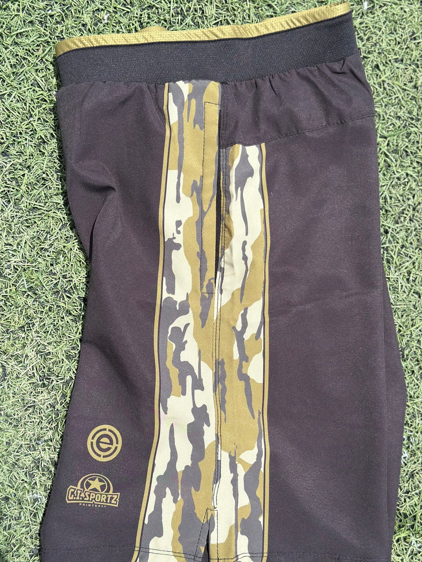 ULTRA Venture Shorts: EVIL Olive Camo