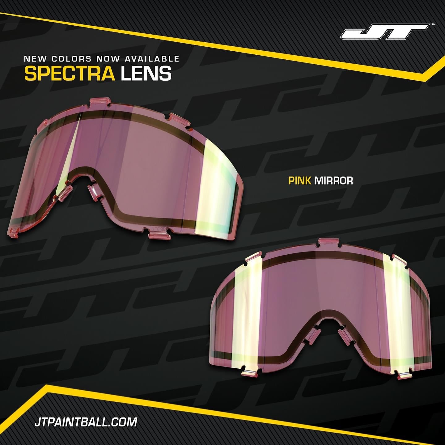 JT Spectra Lens - Pink Mirror