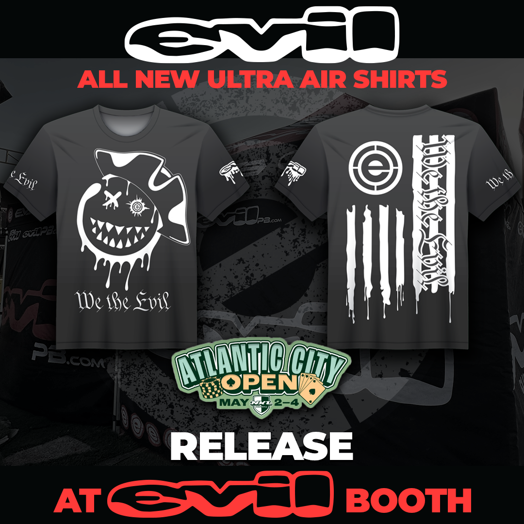 2025 EVIL ULTRA Air Shirt: Grin We The EVIL Gray PREORDER