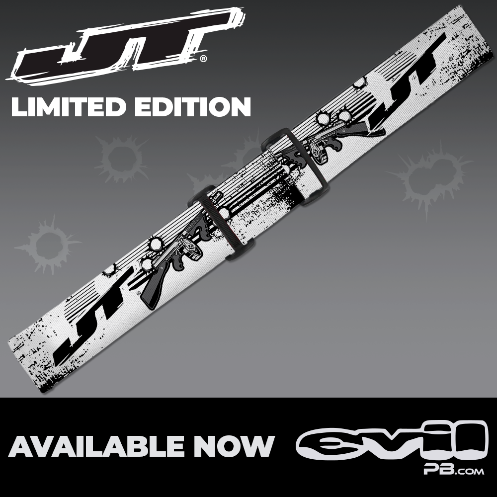 JT Paintball Goggle Strap - Mobster Noir (LIMITED EDITION)