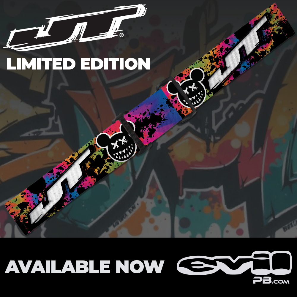 JT Paintball Goggle Strap - EVIL Mouse (LIMITED EDITION) Preorder