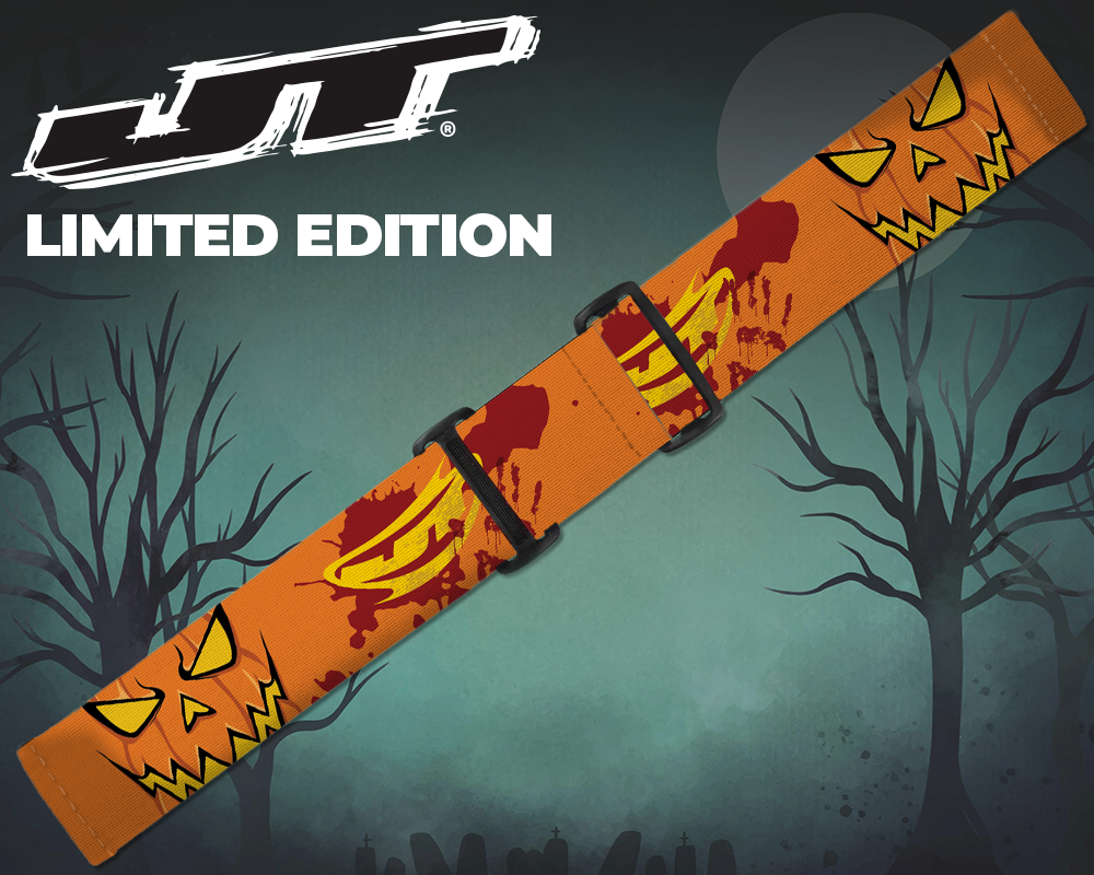 JT Paintball Goggle Strap - Jack o’ Lantern (LIMITED EDITION)