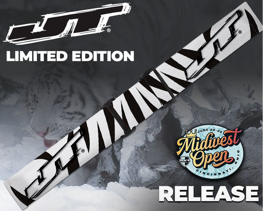 JT Paintball Goggle Strap - SNOW TIGER White logo(LIMITED EDITION)