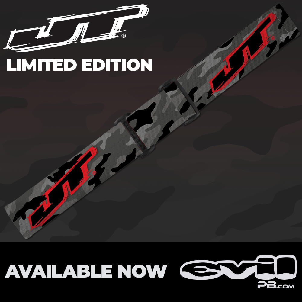 JT Paintball Goggle Strap - Gray Camo (LIMITED EDITION) Preorder