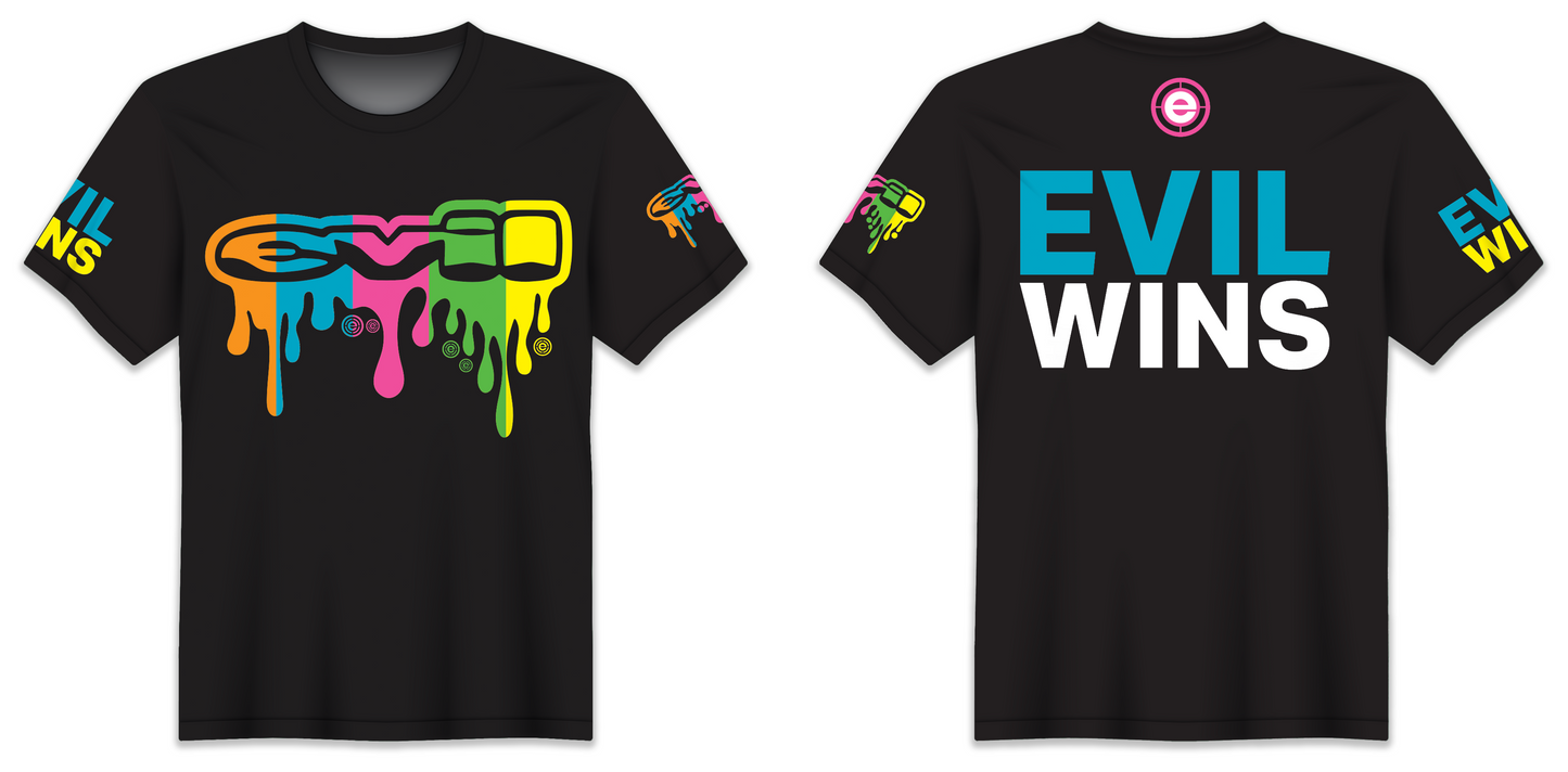 Ultra Air Shirt: EVIL Drip Black