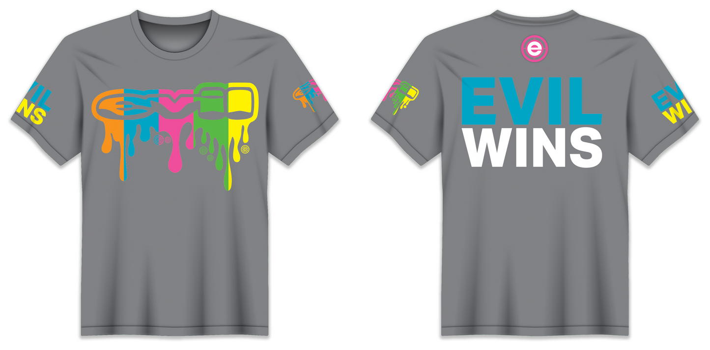 Ultra Air Shirt: EVIL Drip Gray