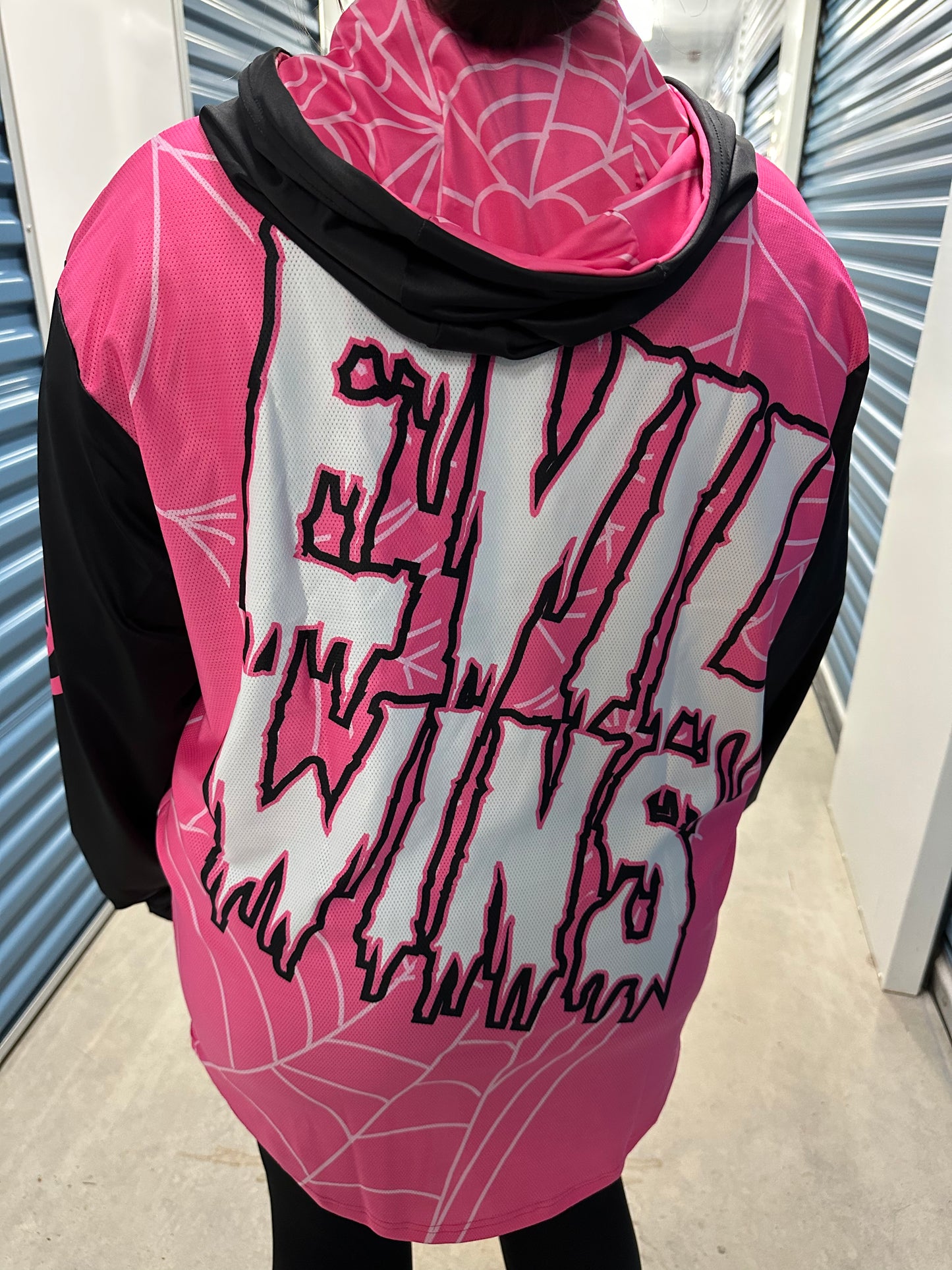 2024 EVIL ULTRA Shoodie Webs Pink
