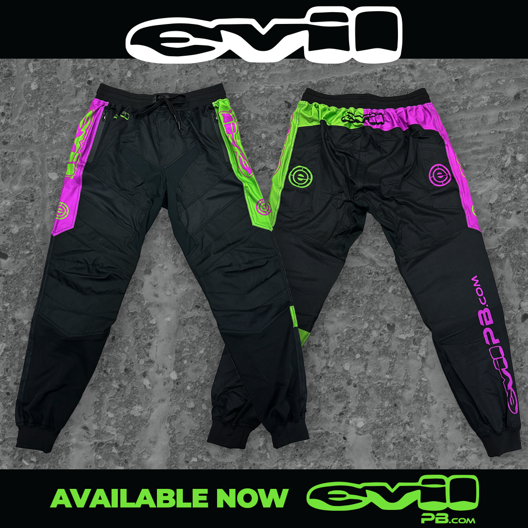 EVIL ULTRA Pro Jogger Pants - Lime Purple