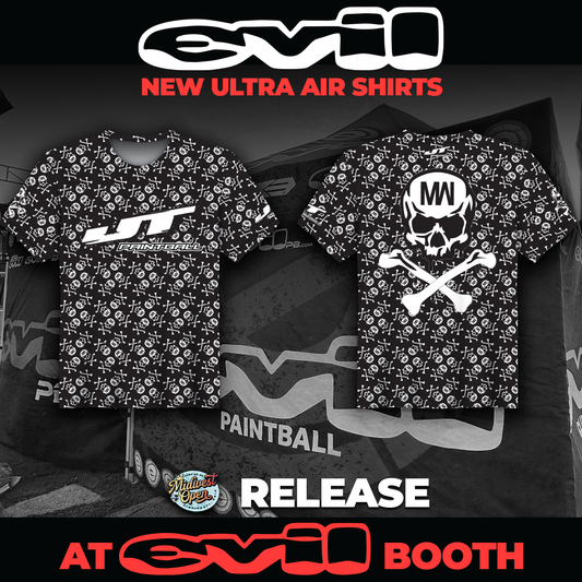 2025 EVIL ULTRA Air Shirt: MW Skull Grunge JT PREORDER*