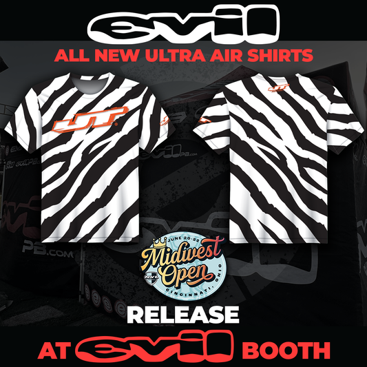 2025 EVIL ULTRA Air Shirt: Snow Tiger Grunge JT PREORDER*