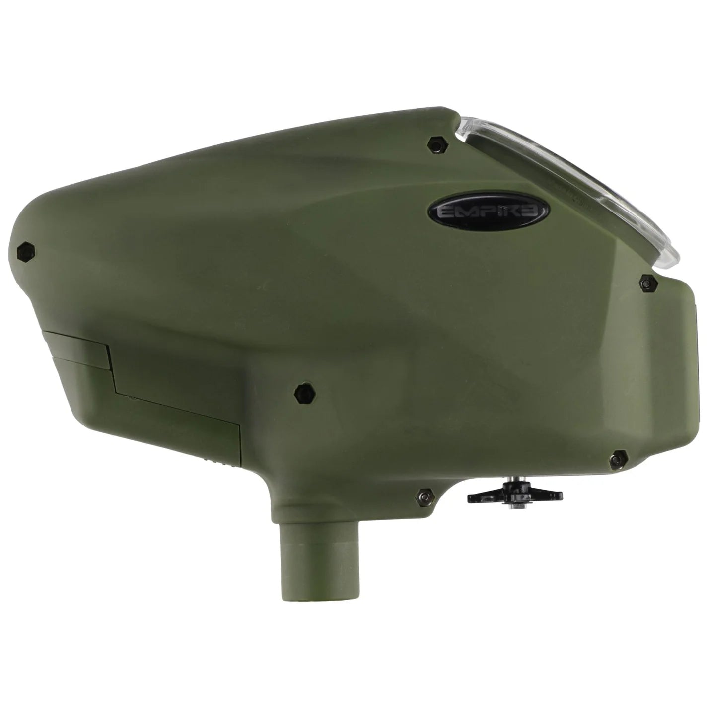 Empire Halo Too F7 Paintball Loader - Matte Olive w/ Rip Drive