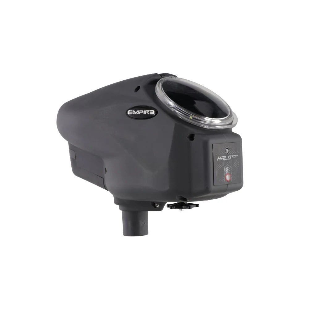 Empire Halo Too F7 Paintball Loader - Matte Gray w/ Rip Drive