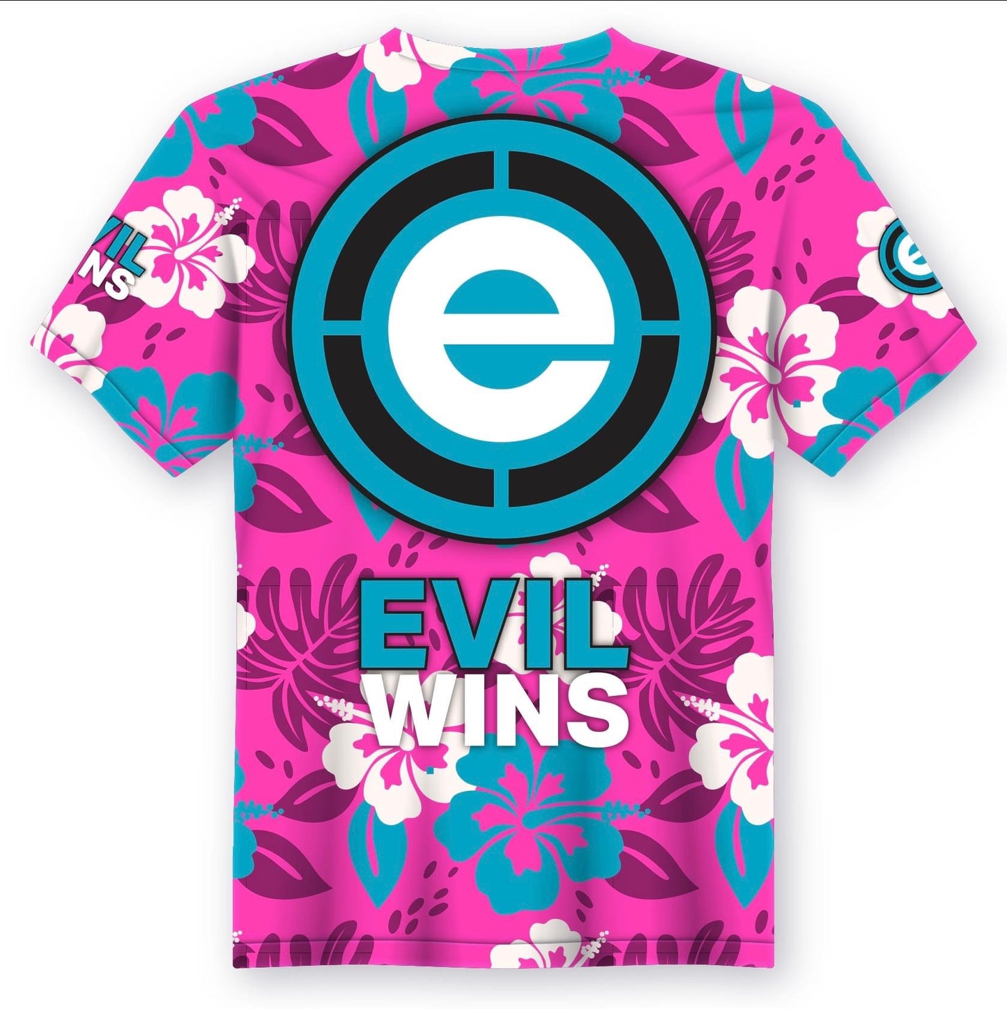 ULTRA Air Shirt: EVIL Hibiscus - Pink