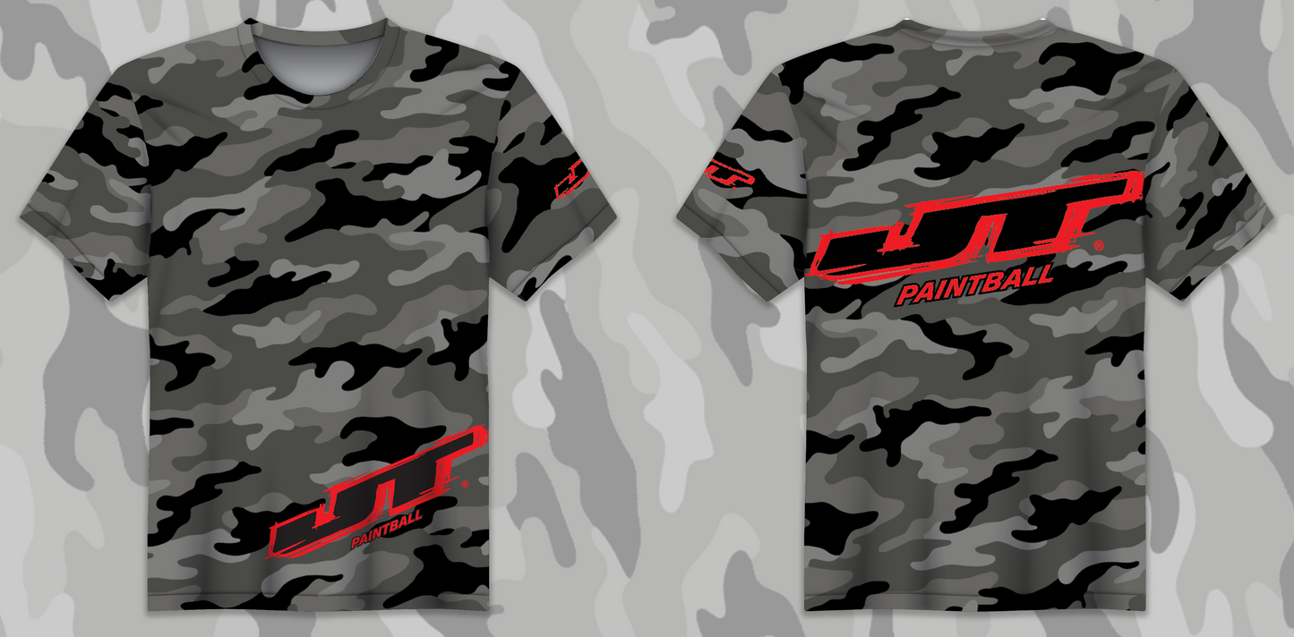 2024 EVIL ULTRA Air Shirt JT Red logo Gray Camo