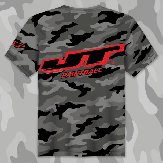 2024 EVIL ULTRA Air Shirt JT Red logo Gray Camo