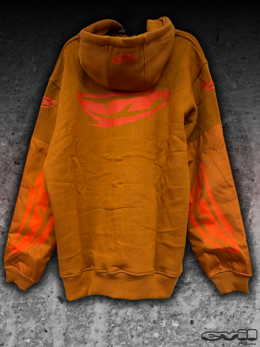 JT Grind Playing Hoodie - Brown Orange