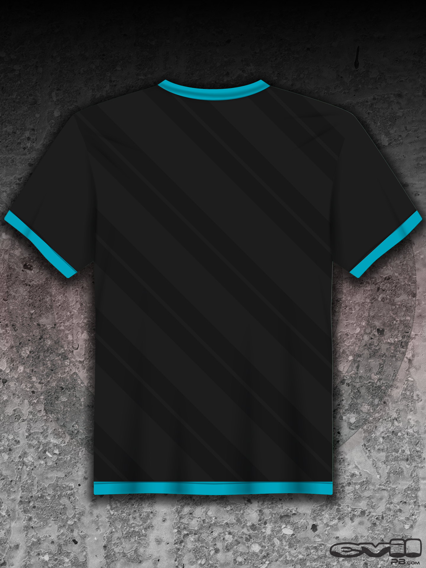 ULTRA Air Shirt: JT Striato Neon Blue