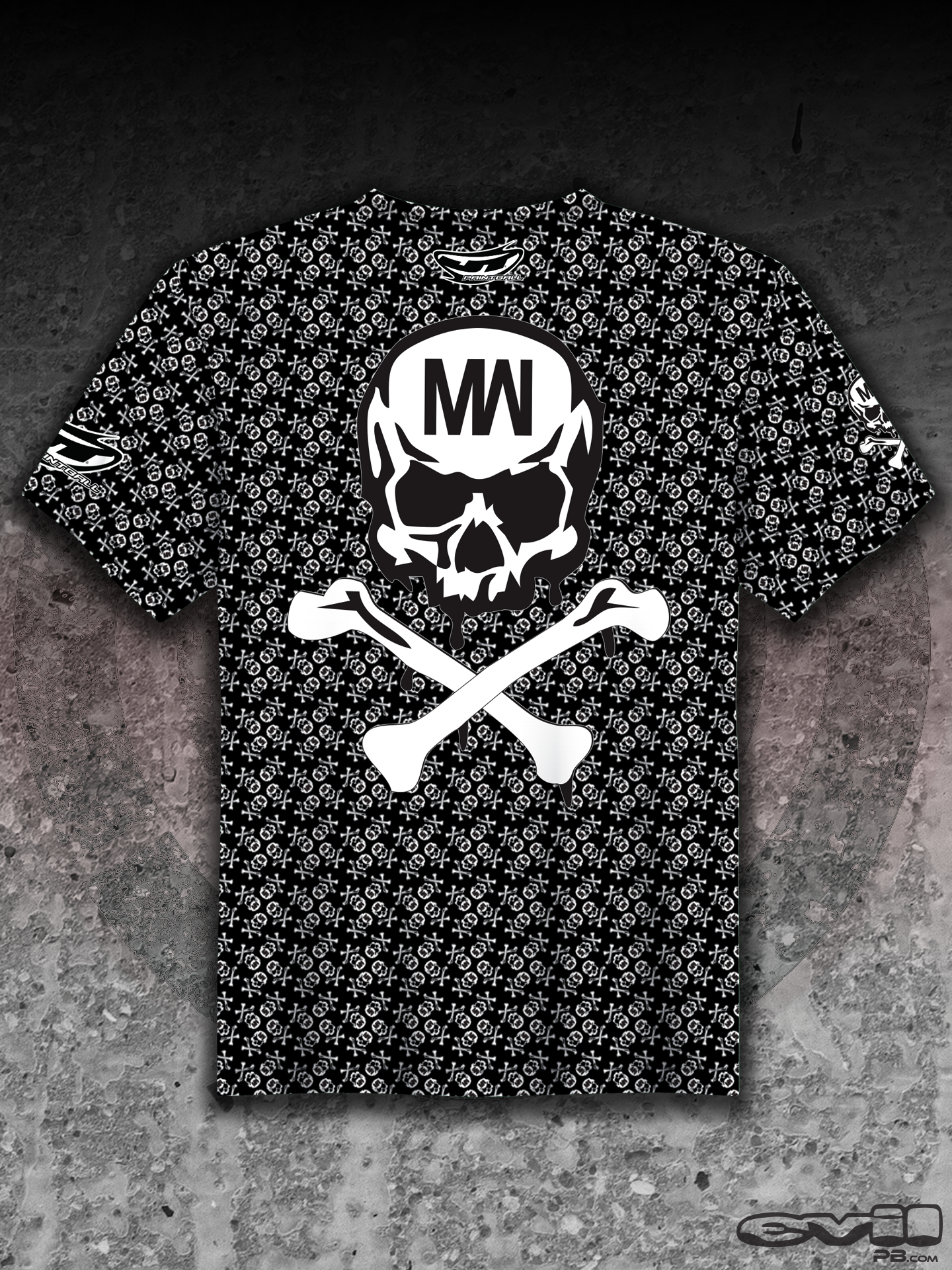 ULTRA Air Shirt: JT Banana MW Skull