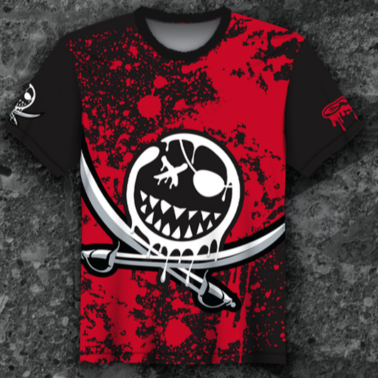 2025 EVIL ULTRA Air Shirt: Captain Evil Grin Black ARRR PREORDER