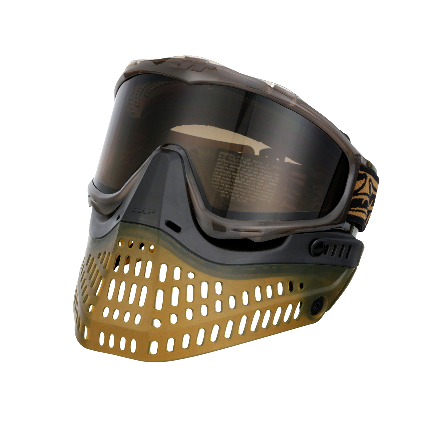 JT Paintball Spectra Proflex Goggle SE - Ice Series: Brown - with lens [Bronze Gradient]