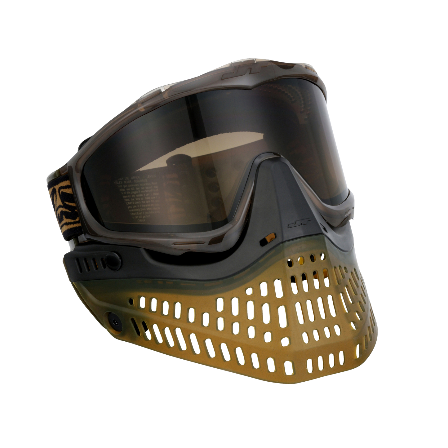 JT Paintball Spectra Proflex Goggle SE - Ice Series: Brown - with lens [Bronze Gradient]