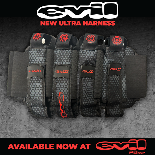EVIL ULTRA SOFT Harness - Hex Camo Red [4+7 & 5+8]