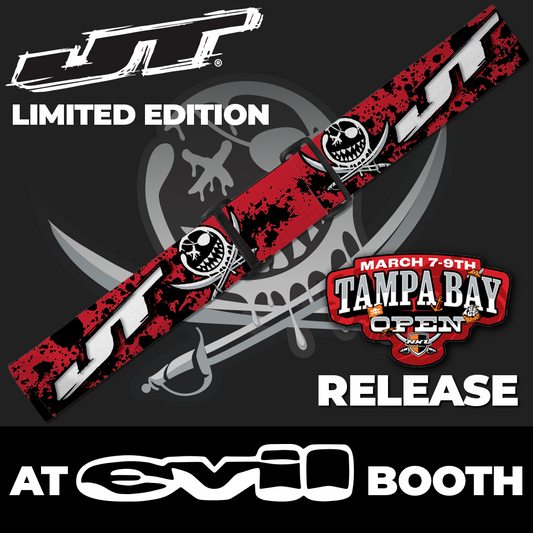 JT Paintball Goggle Strap - Captain Evil Grin (LIMITED EDITION) PREORDER