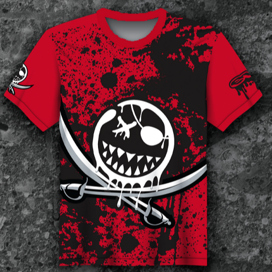 2025 EVIL ULTRA Air Shirt: Captain Evil Grin Red ARRR PREORDER