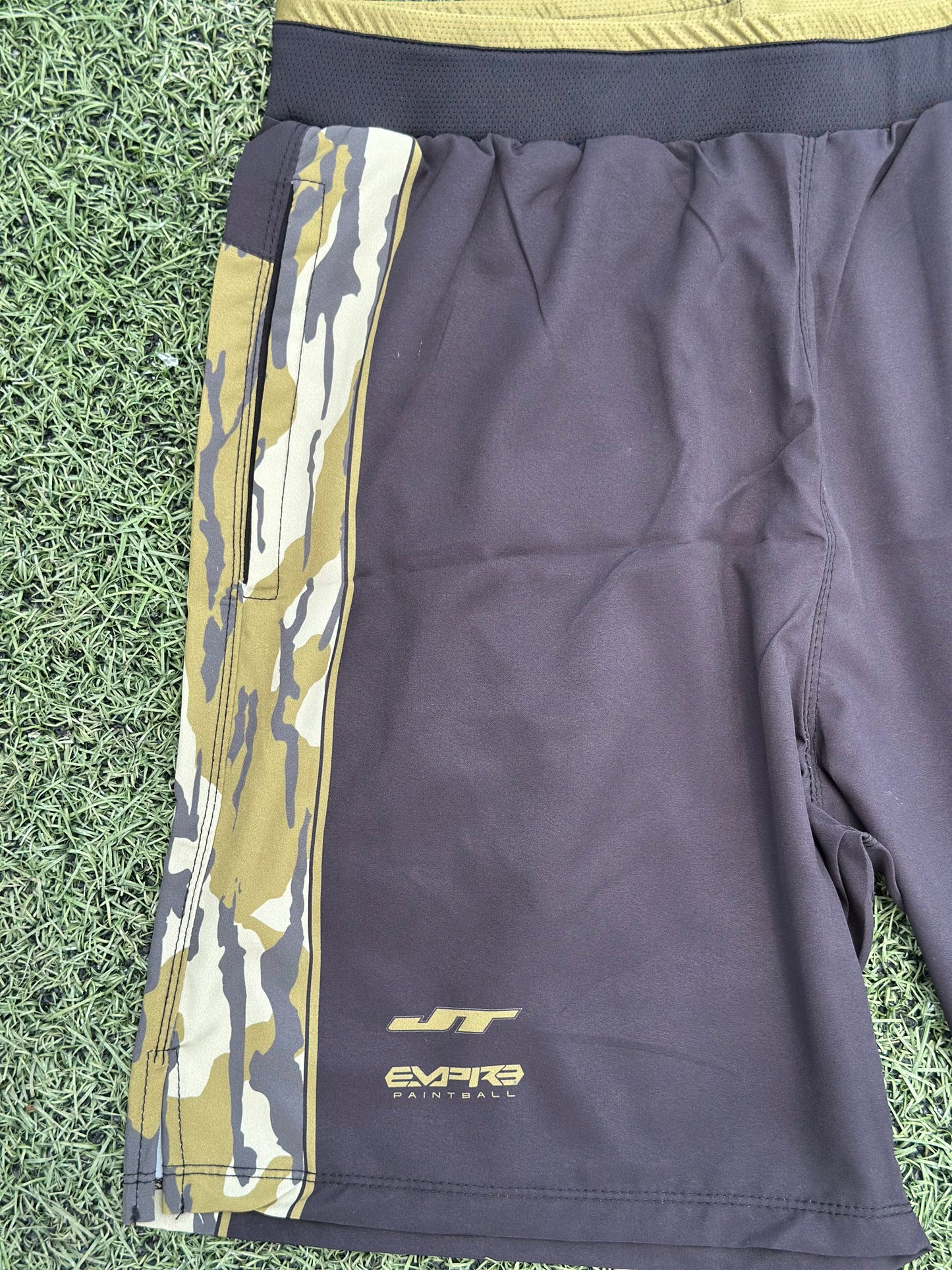 ULTRA Venture Shorts: EVIL Olive Camo