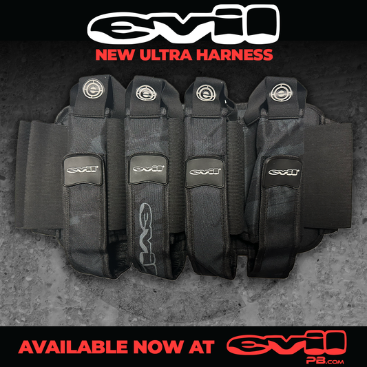 EVIL ULTRA SOFT Harness - Hex Camo Stealth [4+7 & 5+8]