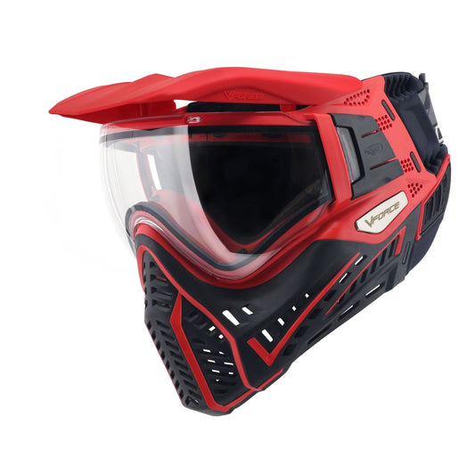 VForce Profiler 2.0 - Black/Red - with visor and lens [Thermal Clear]
