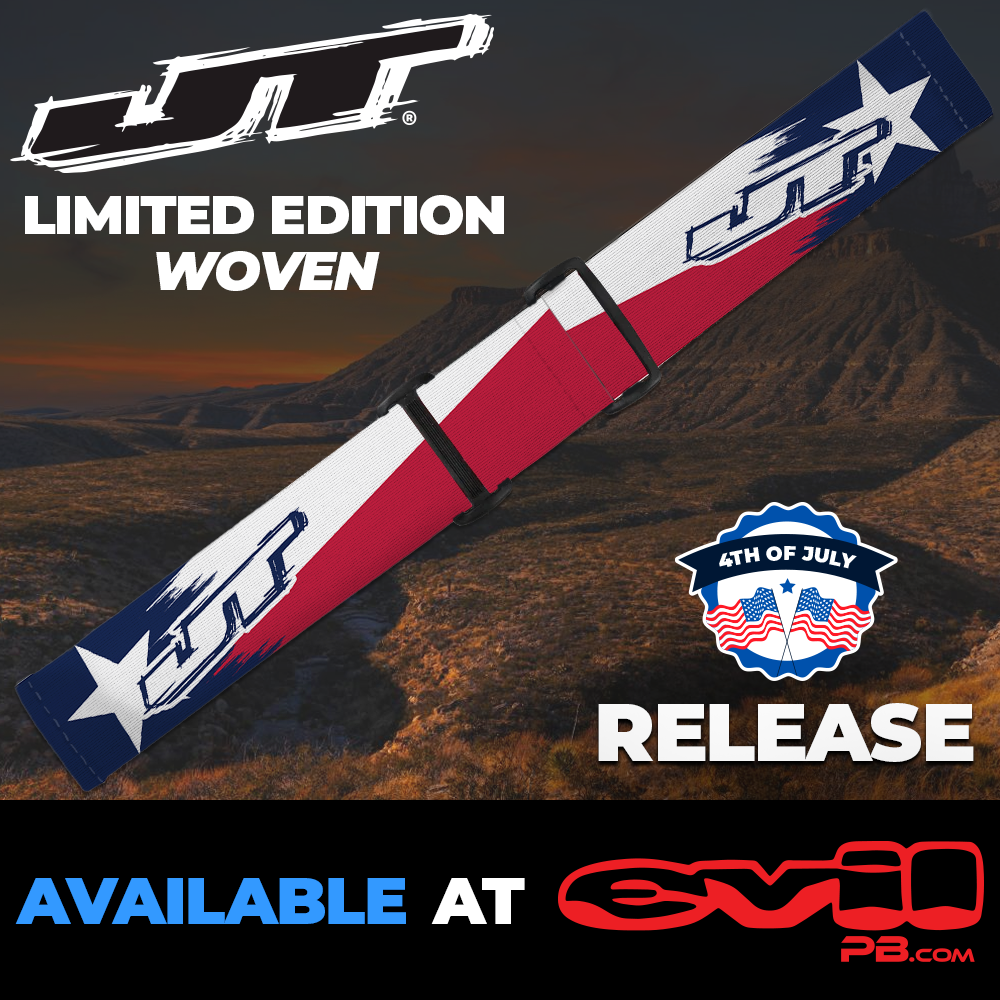 JT Paintball Woven Goggle Strap - JT Texas (LIMITED EDITION)