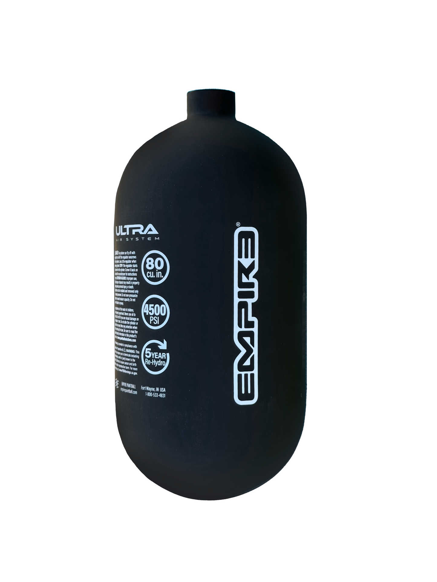 EMPIRE Ultra Air System 80/4500 Bottle - Matte Black