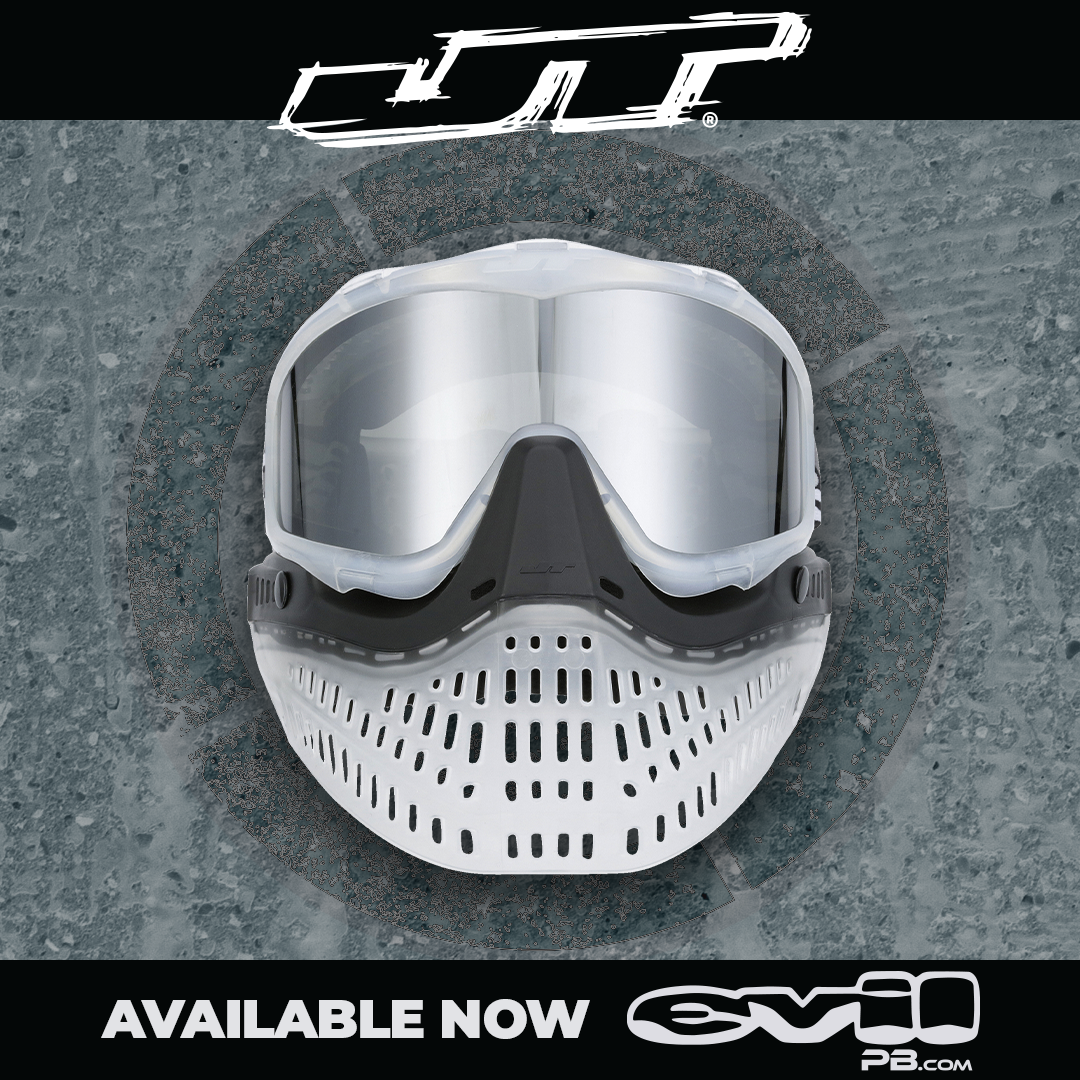 JT Paintball Spectra Proflex Goggle SE - Ice Series: Clear - with lens [Thermal Chrome]