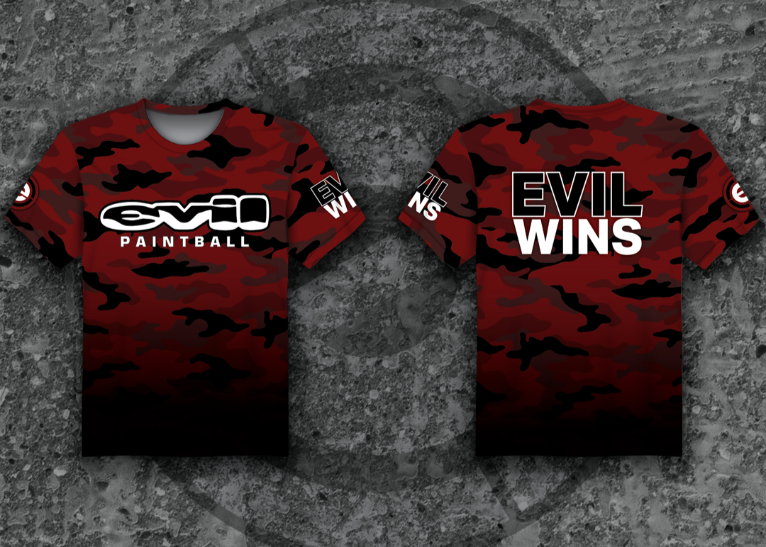 2025 EVIL ULTRA Air Shirt Camo Red PREORDER