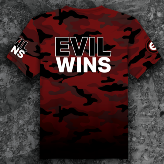 2025 EVIL ULTRA Air Shirt Camo Red PREORDER