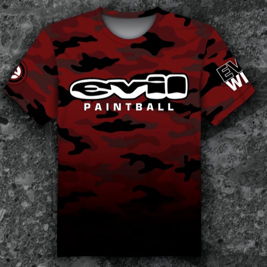 2025 EVIL ULTRA Air Shirt Camo Red PREORDER