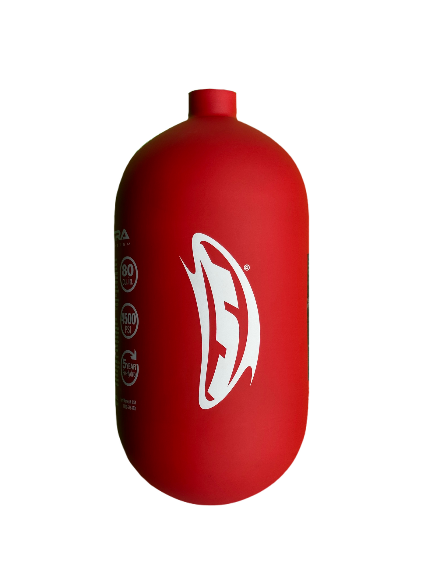 JT Ultra Air System 80/4500 Bottle - Matte Red