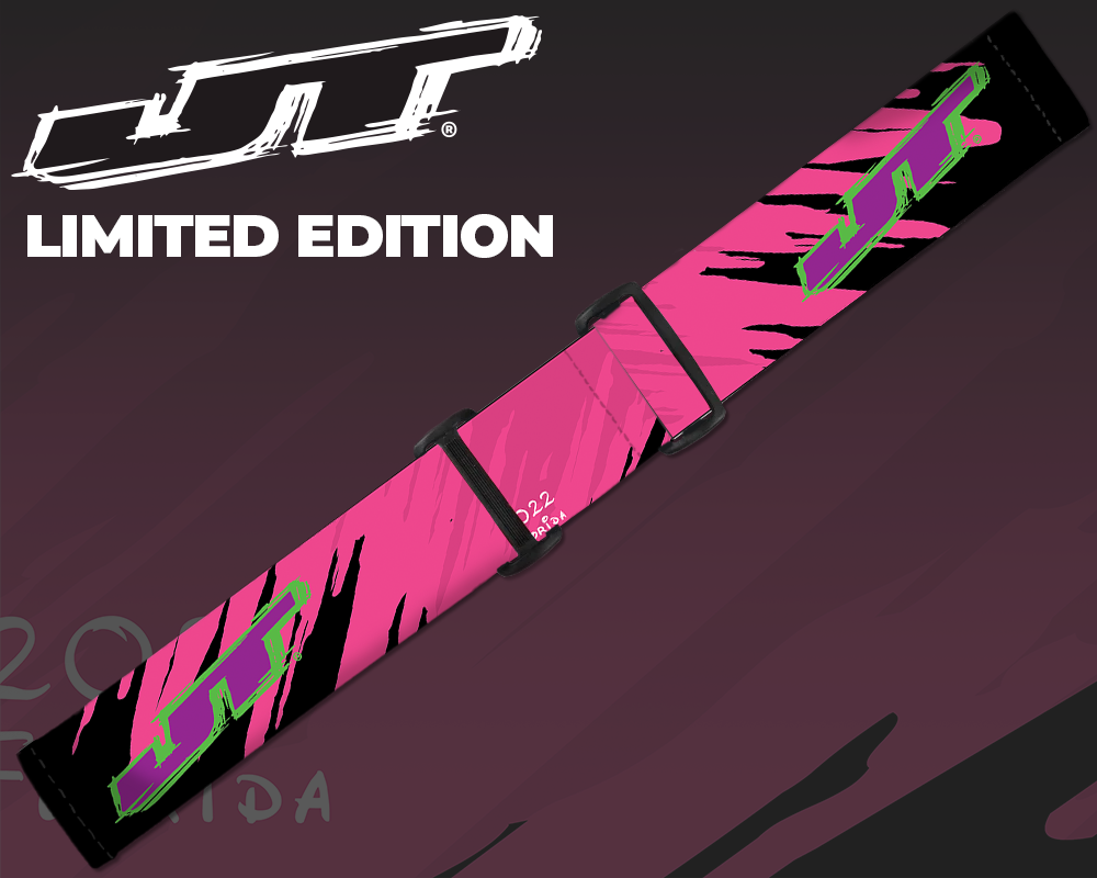 JT Paintball Goggle Strap - Hot Pink Drip