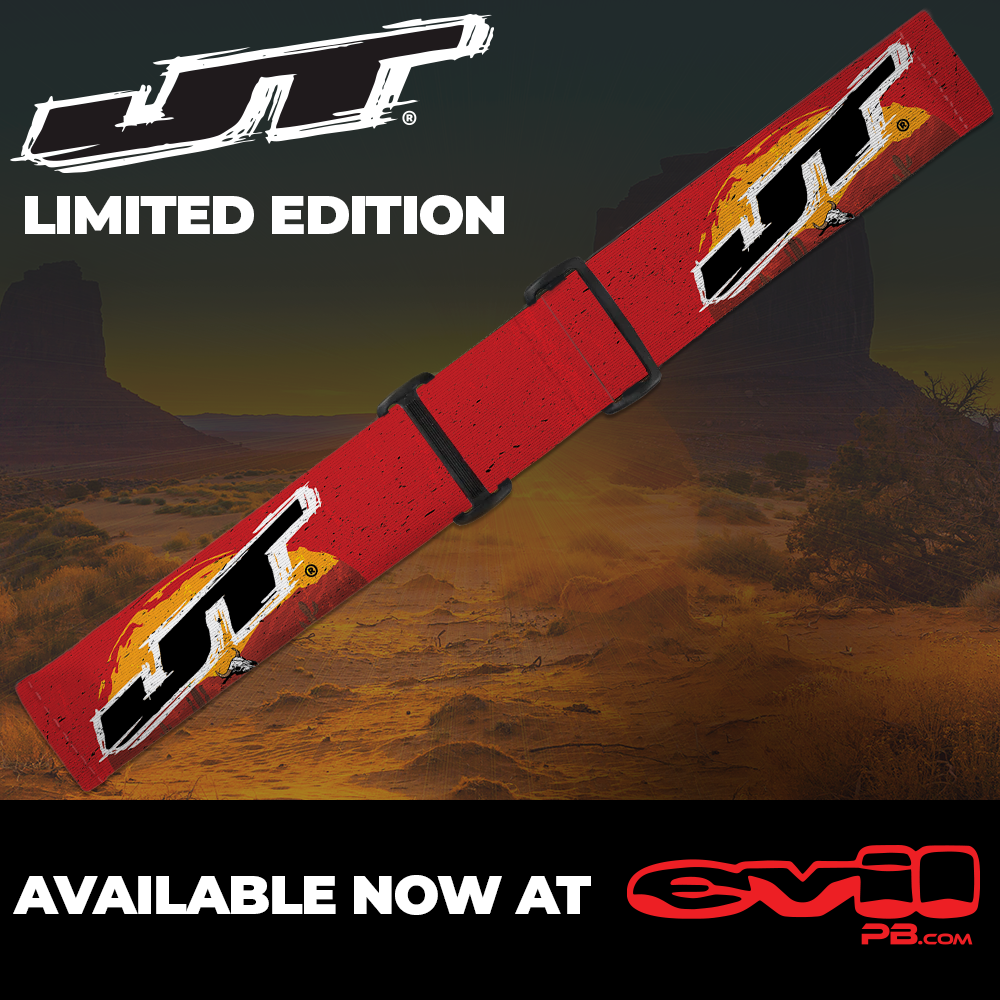 JT Paintball Goggle Strap - Red Desert (LIMITED EDITION)