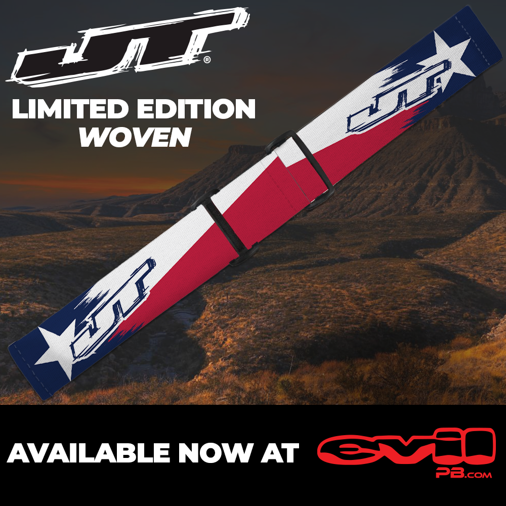 JT Paintball Woven Goggle Strap - JT Texas (LIMITED EDITION)