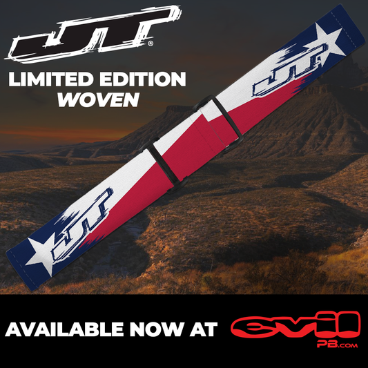JT Paintball Woven Goggle Strap - JT Texas (LIMITED EDITION)