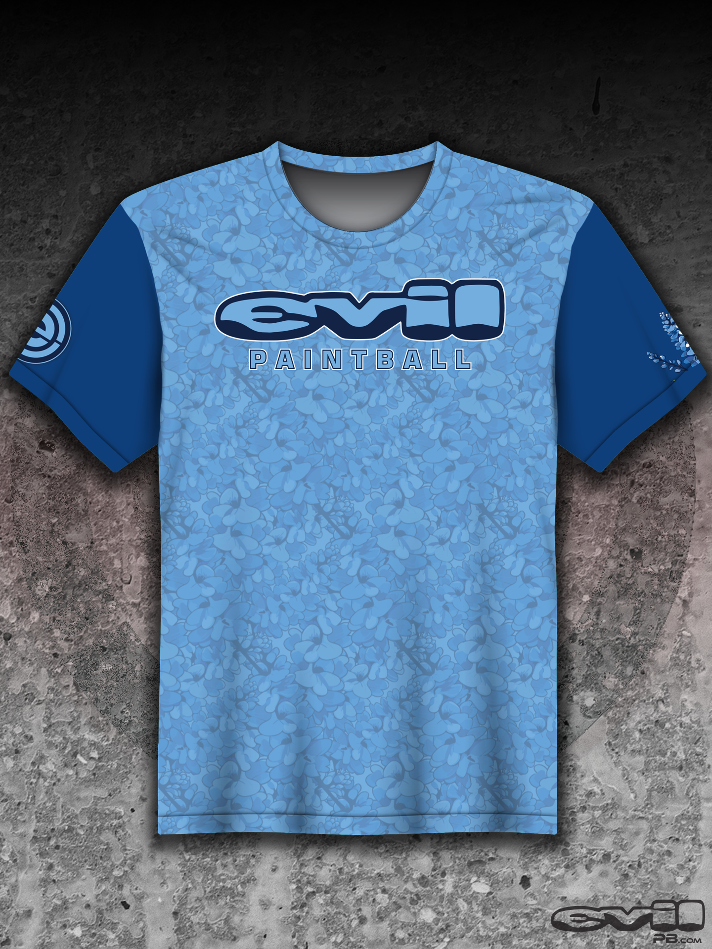 ULTRA Air Shirt: EVIL Blue Bonnet