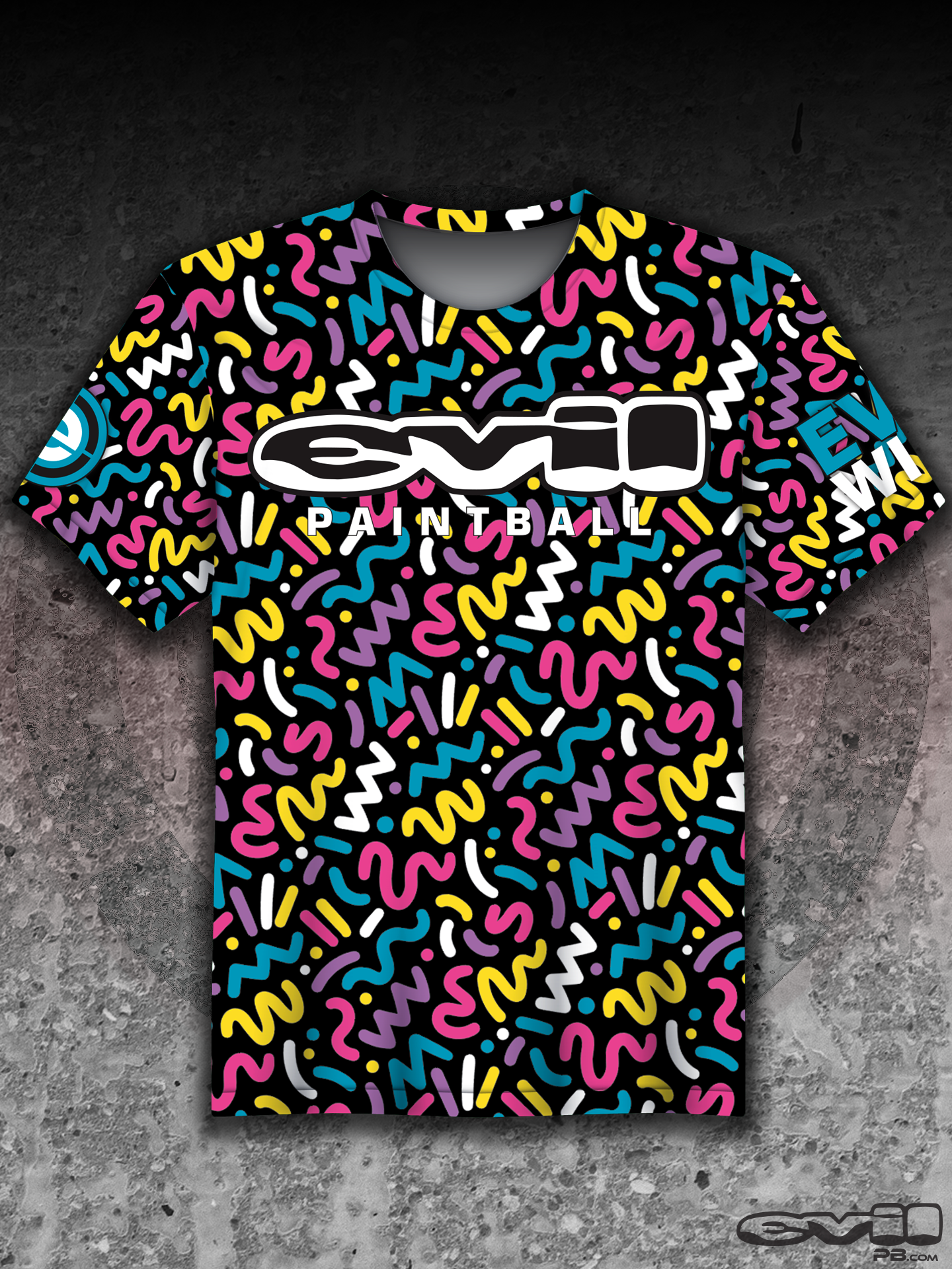 ULTRA Air Shirt: EVIL Squiggles