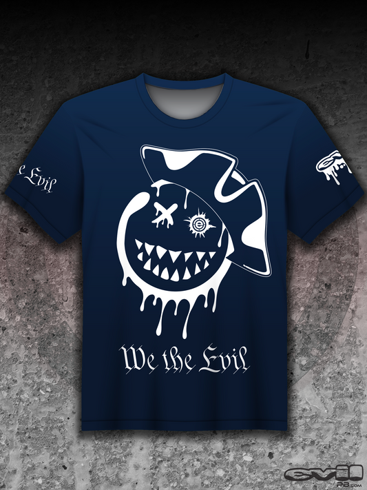 ULTRA Air Shirt: EVIL Grin We The EVIL Blue