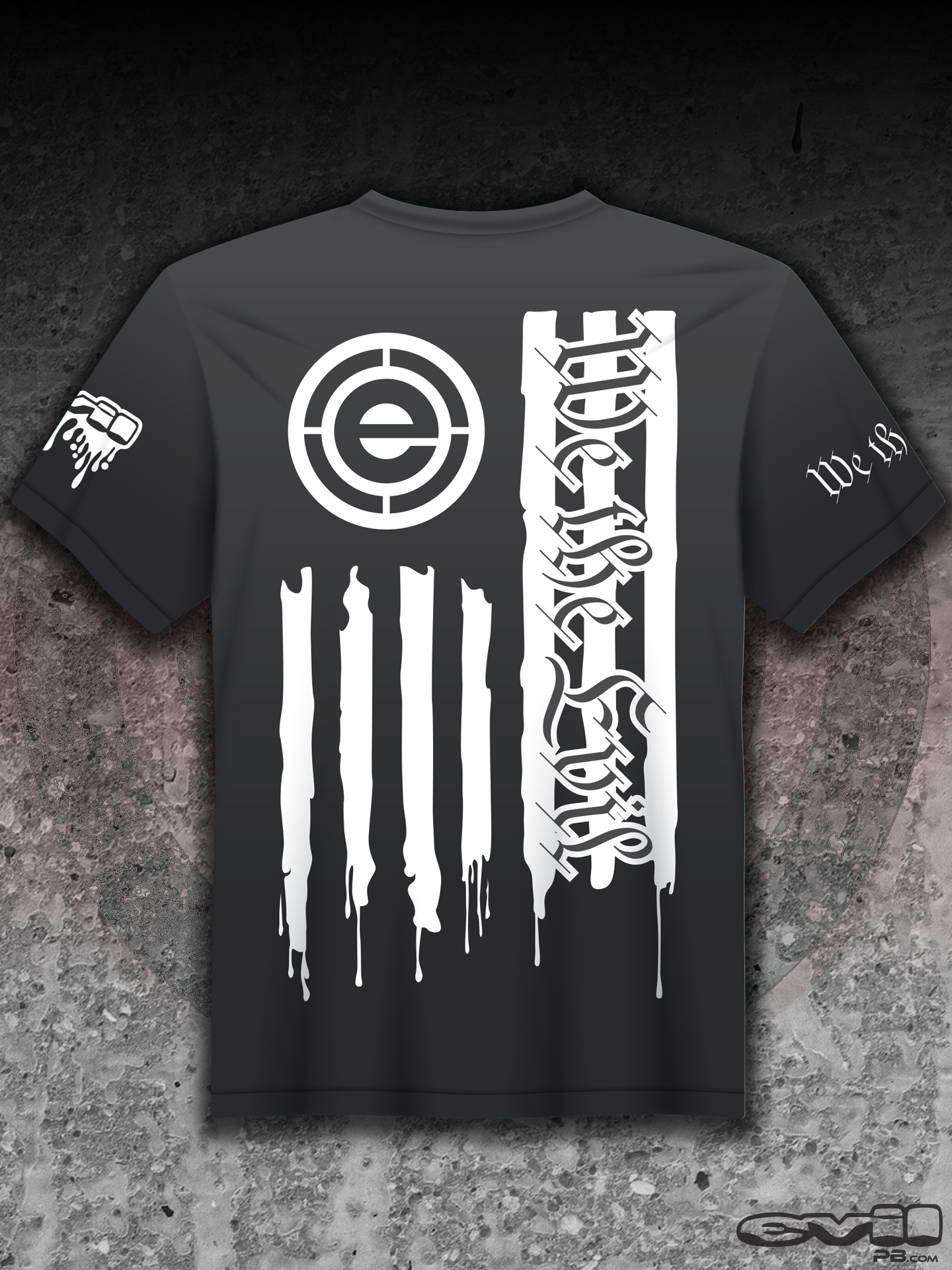 ULTRA Air Shirt: EVIL Grin We The EVIL Gray