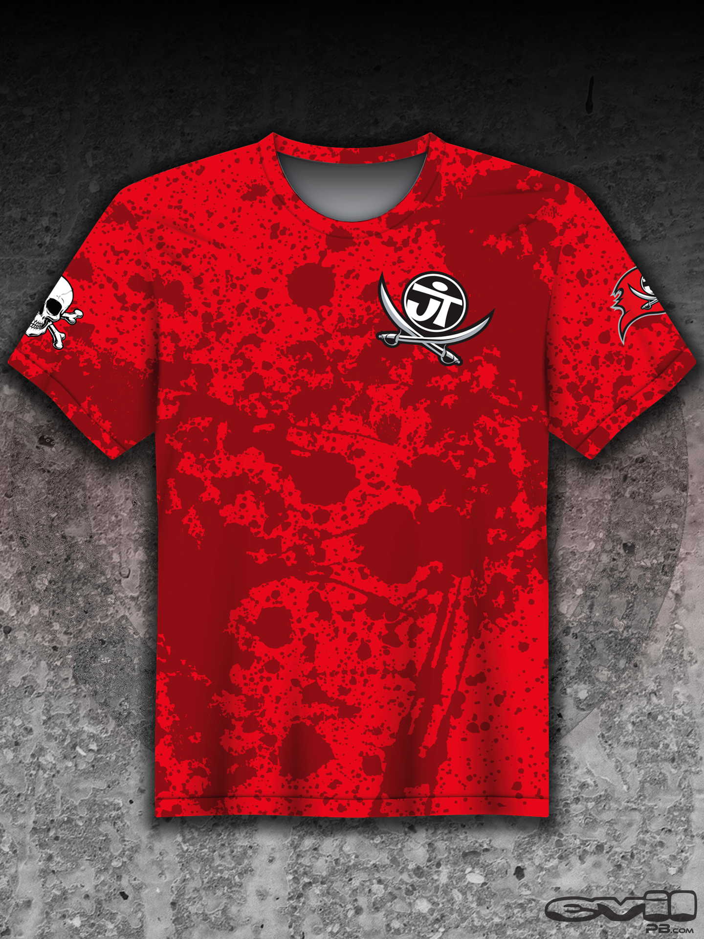 ULTRA Air Shirt: JT Buccaneer Red