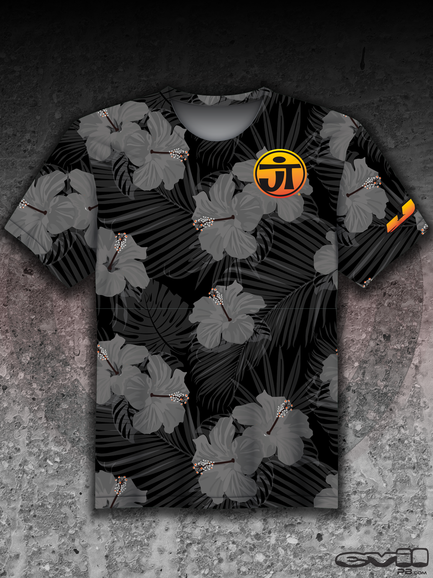 ULTRA Air Shirt: JT Dark Floral