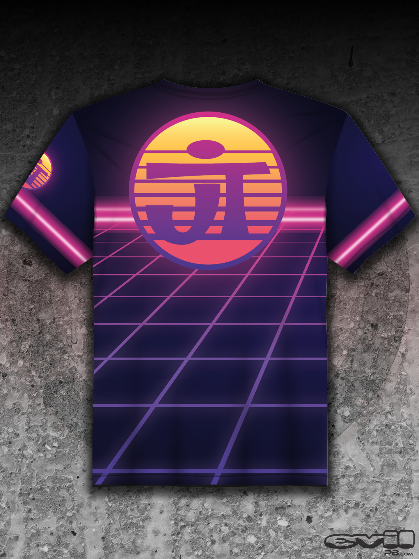 ULTRA Air Shirt: JT Retro Sunset