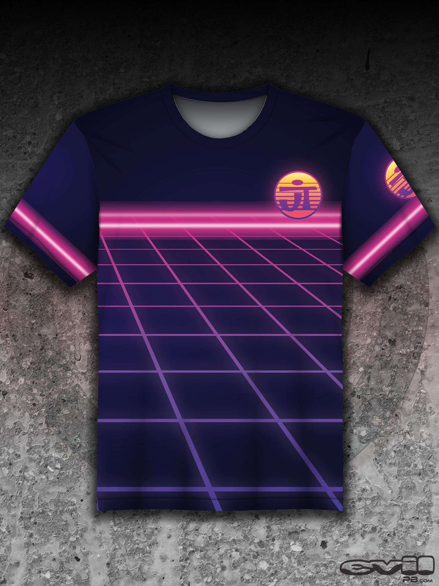 ULTRA Air Shirt: JT Retro Sunset